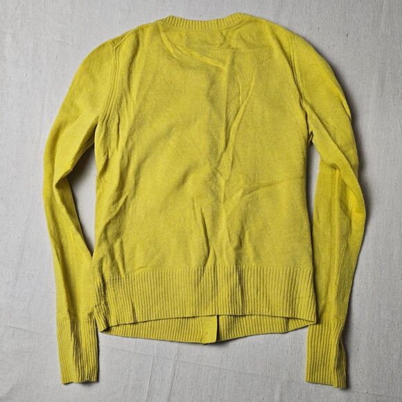 Banana Republic Women’s Yellow Wool Crew Neck Sweater Size‎ XS Pre-Owned - Picture 2 of 11